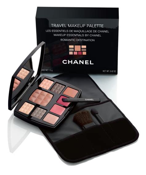 chanel makeup travel set|Chanel travel makeup palette destination.